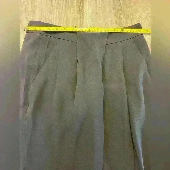 A.L.C black Skinny Pleated Pants Trousers - Picture 9 of 11